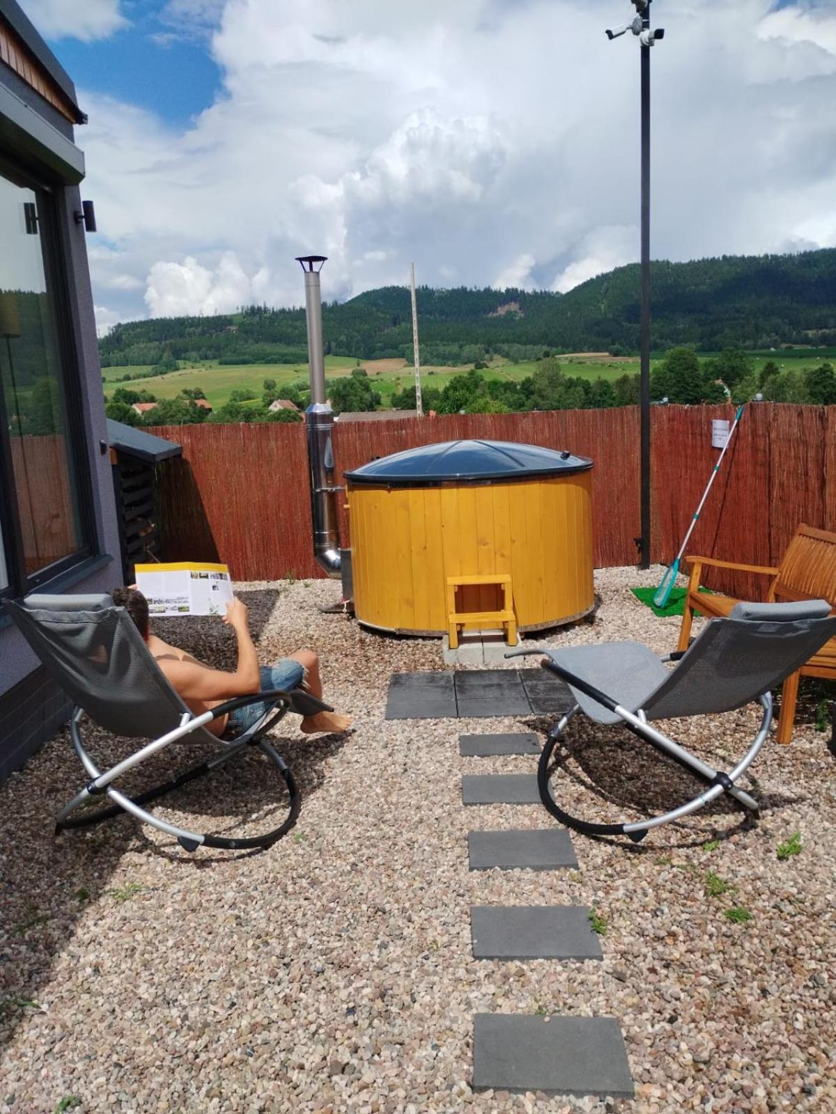 Rajska Polana Domki Premium ,Na Odludziu Z Prywatna Balia Z Jacuzzi I Sauna ,Cisza,Rowery Elektryczne,Gory,Astroprzygoda,- Adrspach, Skalne Miasto, Zamek Ksiaz,Andrzejowka,Karpacz, Sniezka,Janskie Laznie,Pec Mieroszow Exterior photo